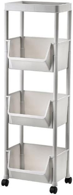 Kitchen Storage Rack – 3-Tier Plastic Vegetable Basket nizer