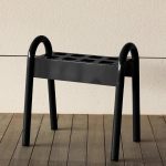 Metal Autoportant Round Sto Bin for Home and Commercial Use
