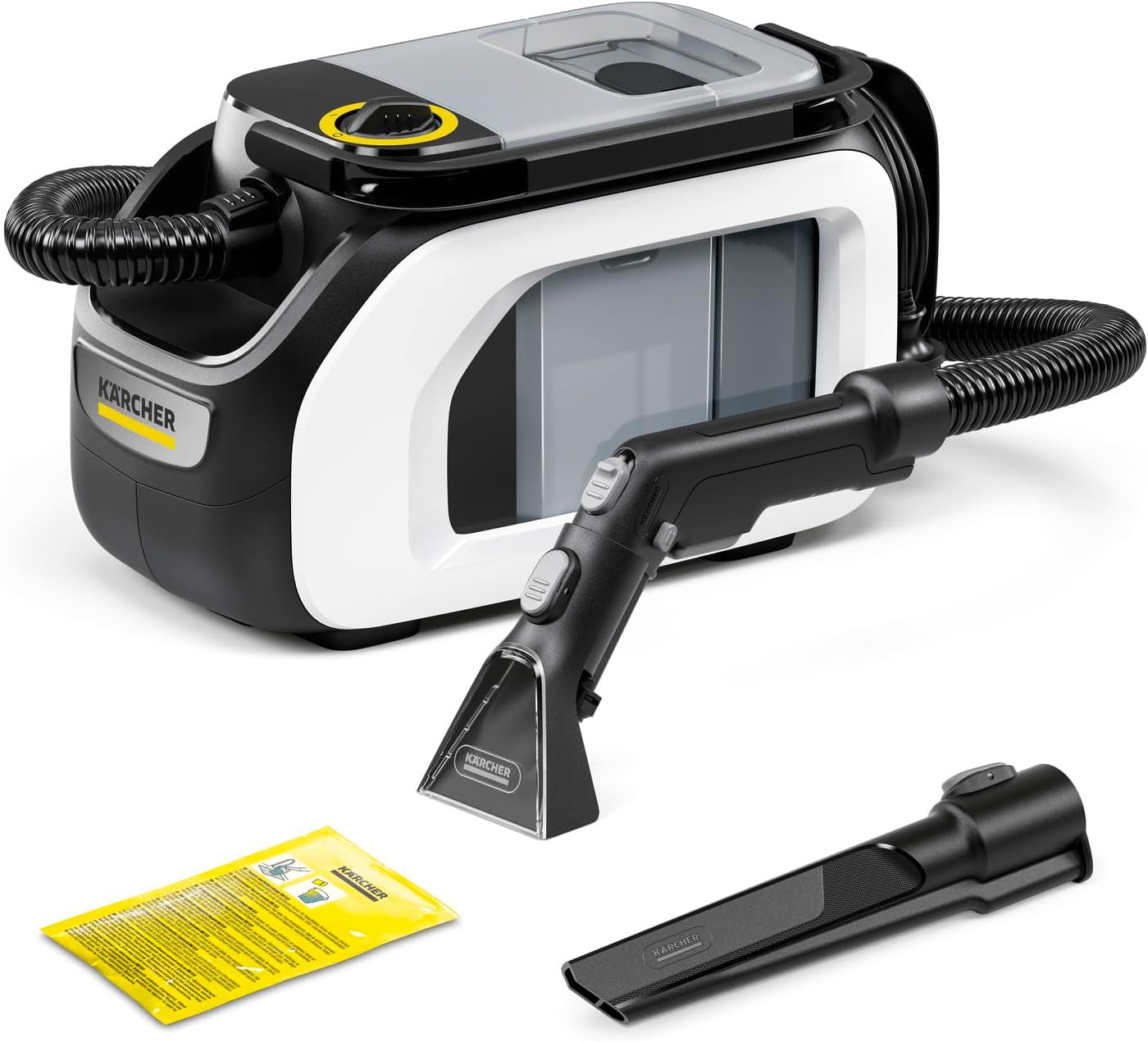 Portable Carpet & Upholstery Cleaner with Self-Cleaning Function for Sofa, Rugs & Car Interiors
